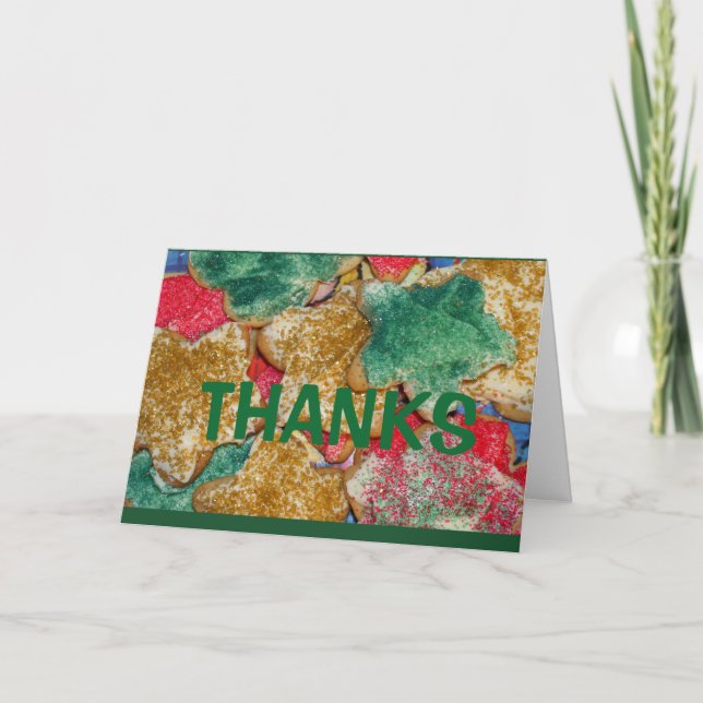 Carte Merci ! Si tu étais plus doux, tu serais un biscui (Devant)