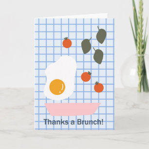 Carte Merci un cadeau Bunch pour Maman Merci