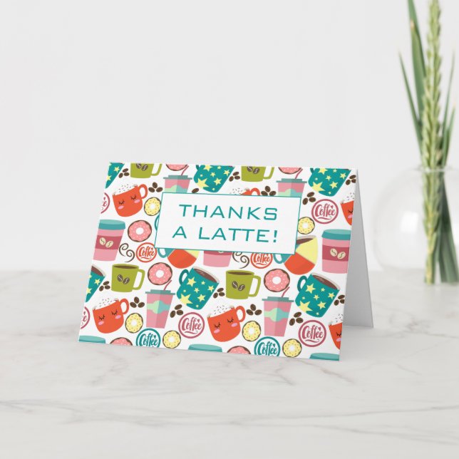 Carte Merci Une Récente Appréciation Du Merci (Devant)