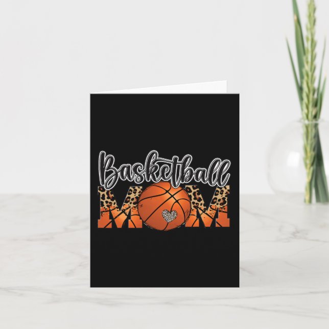 Carte Mère de basket-ball Leopard Senior 2023 Graduation (Devant)