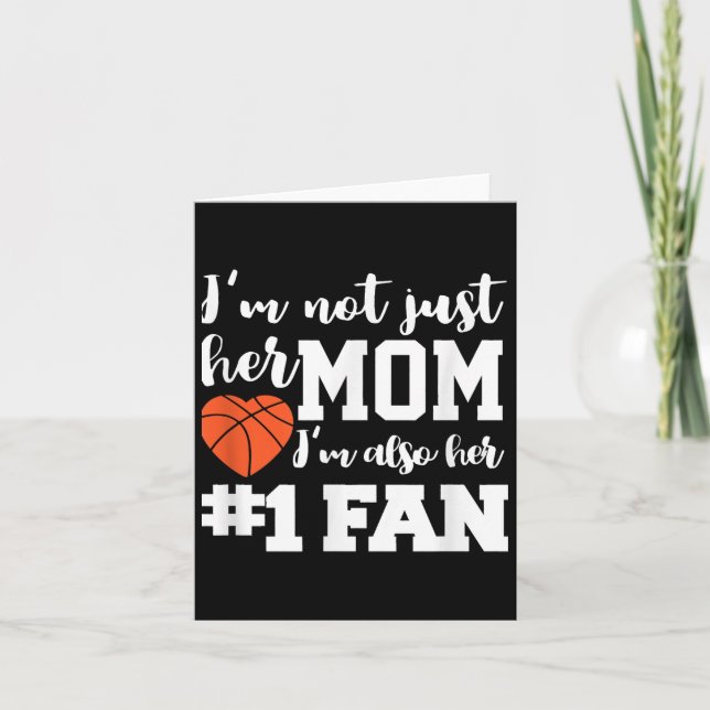 Carte Mère de basket-ball Numéro Un Ventilateur Basket M (Devant)