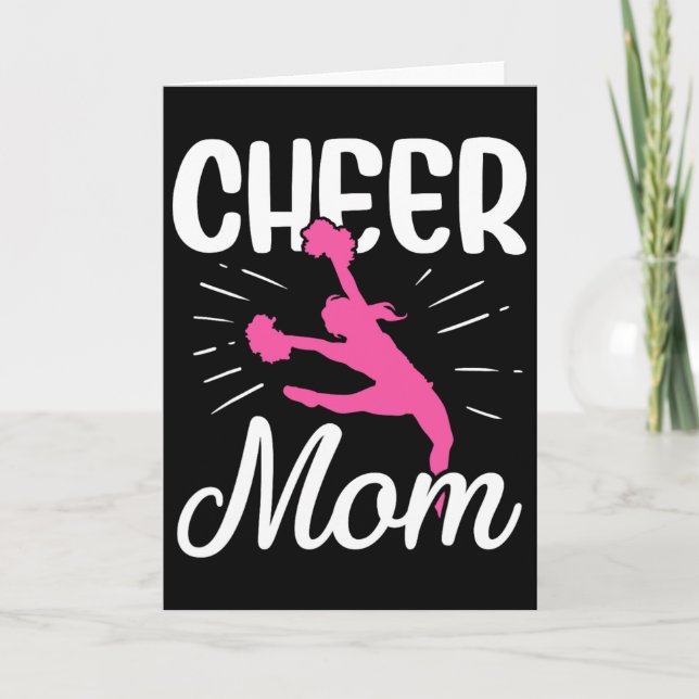 Carte Mère de gymnaste de cheerleading féminine Équipe d (Devant)