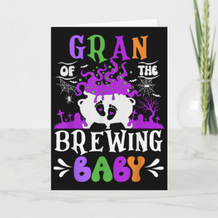 Carte Mère de la future maman de bébé à Halloween