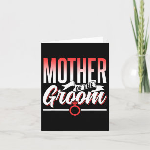 Carte Mère De La Groom Mariage Fête Bachelor Sayings