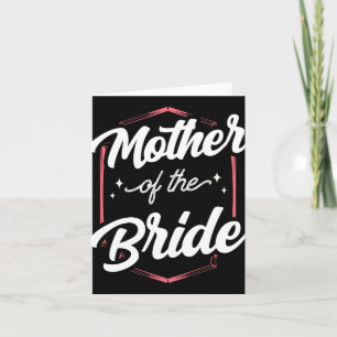 Carte Mère De La Mariage Mariée Bachelorette Party Coupe
