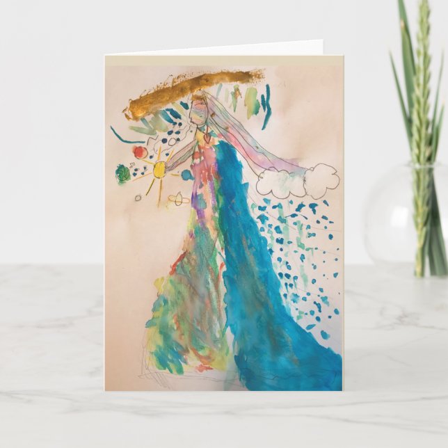 Carte - Mère Dieu qui détient l'univers (Devant)