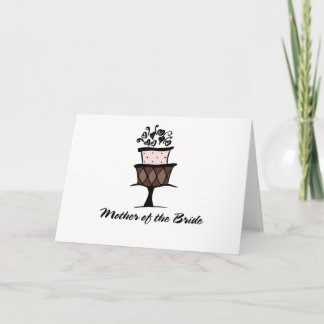 Carte Mère du gâteau de mariée