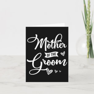 Carte Mère Du Groom Design Pour Un Mariage Marié Pré