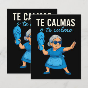Carte Mère espagnole mexicaine drôle