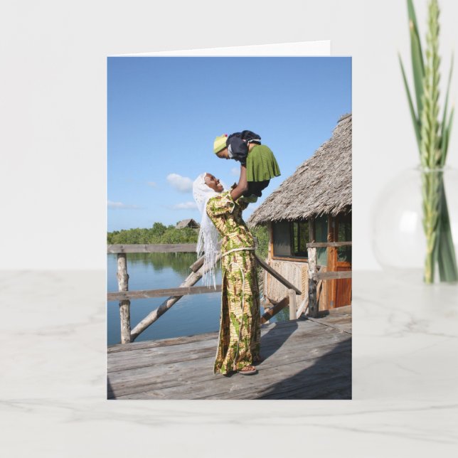 Carte Mère et bébé (Devant)