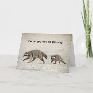 Carte Mère et Bébé Raccoon