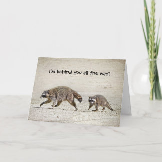 Carte Mère et Bébé Raccoon