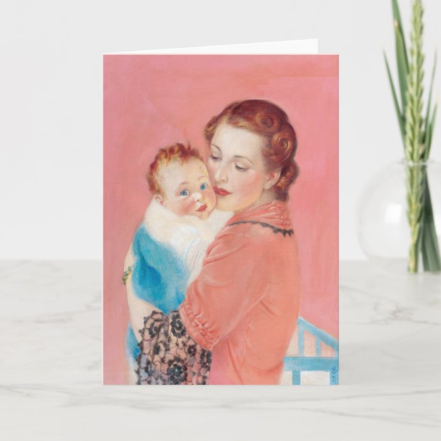 Carte Mère et enfant (Devant)