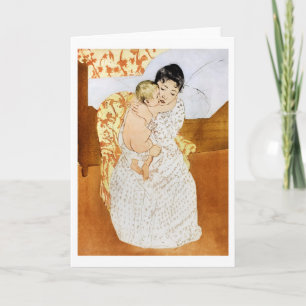 Carte Mère et enfant, Mary Cassatt