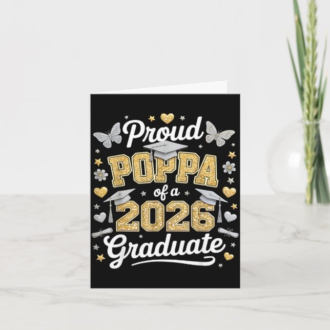 Carte Mère fière d'un étudiant diplômé de la promotion 2 (Devant)