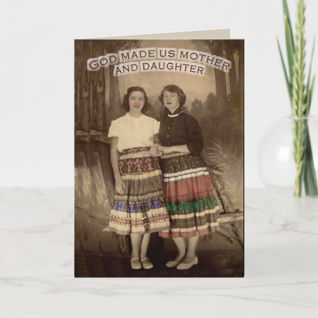 Carte mère-fille (Devant)