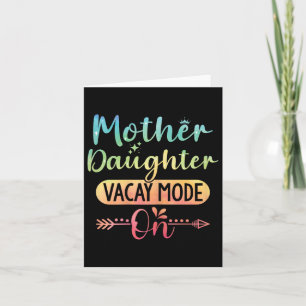 Carte Mère Fille Vacay Mode Sur Maman Fille Été