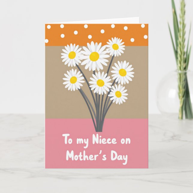 Carte Mère Fleurs Radieuses (Devant)