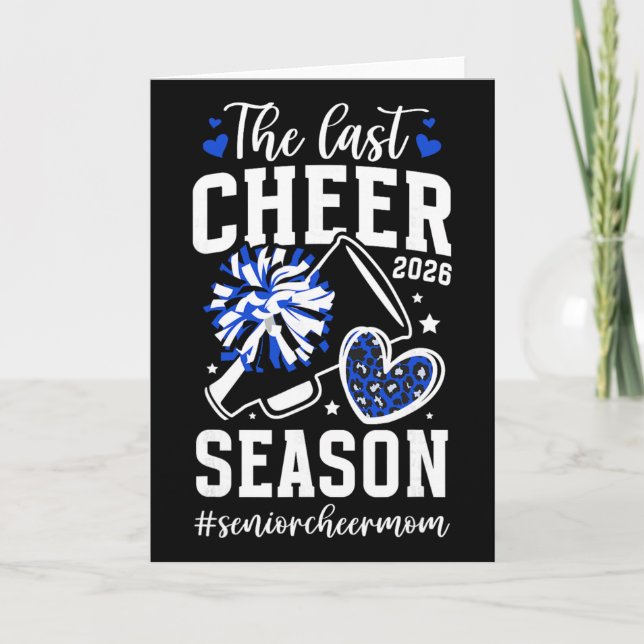 Carte Mère senior de cheerleader orgueilleuse Maman d'un (Devant)