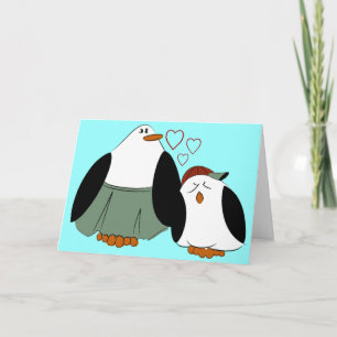 Carte Mère Son Penguins Anniversaire