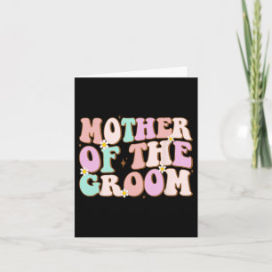 Carte Mère super De La Groom Wedding shower Maman De