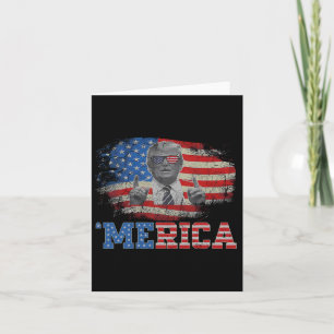 Carte Merica Trump 4 juillet heureux Trump Drapeau améri