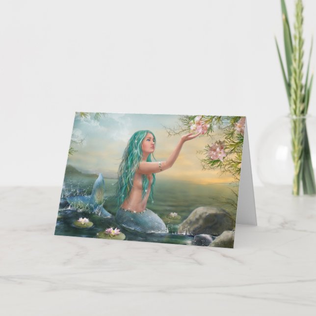 Carte " Mermaid Ariel " (Devant)