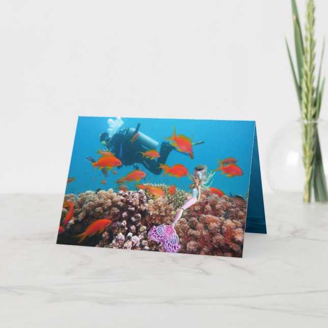 Carte Mérmaid Célèbre (Devant)