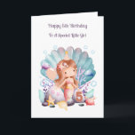 Carte Mermaid & Friends pour 5e anniversaire<br><div class="desc">Cette carte de 5e anniversaire convient à une soeur,  une fille,  une petite-fille ou un ami. Le design comprend une sirène d'anniversaire avec des amis.</div>
