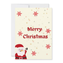 CARTE MERRY CHRISTMAS