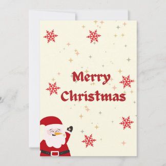 CARTE MERRY CHRISTMAS