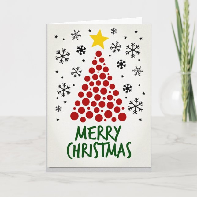 Carte Merry Christmas Card (Devant)