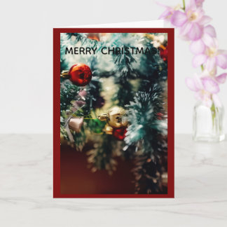 Carte Merry Christmas Greeting Card
