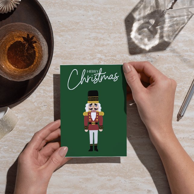 Carte Merry Christmas Nutcracker - Classic Holiday Card (Créateur téléchargé)