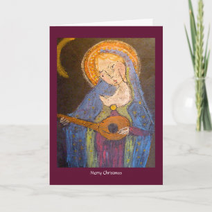 Carte Merry Christmas with Mary card