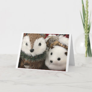 CARTE MERRY NOËL "PETIT UN" ESPOIR C'EST AMUSANT