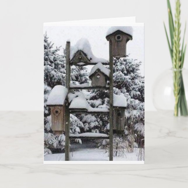 CARTE MERRY NOËL SOYEZ COSY ET GUERRE, (Devant)