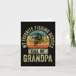 Carte Mes Amies De Pêche Préférées M'Appelent Grand-Père