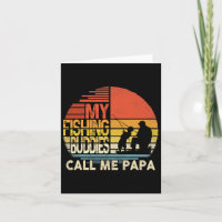 Mes Copains de Pêche M'appellent Papa Chemise Fête