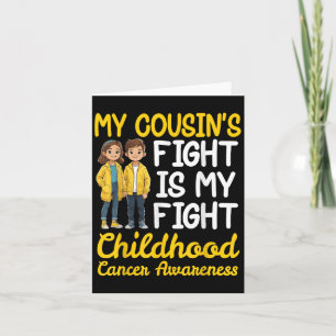 Carte Mes Cousins Luttent Contre Le Cancer De L'Enfance