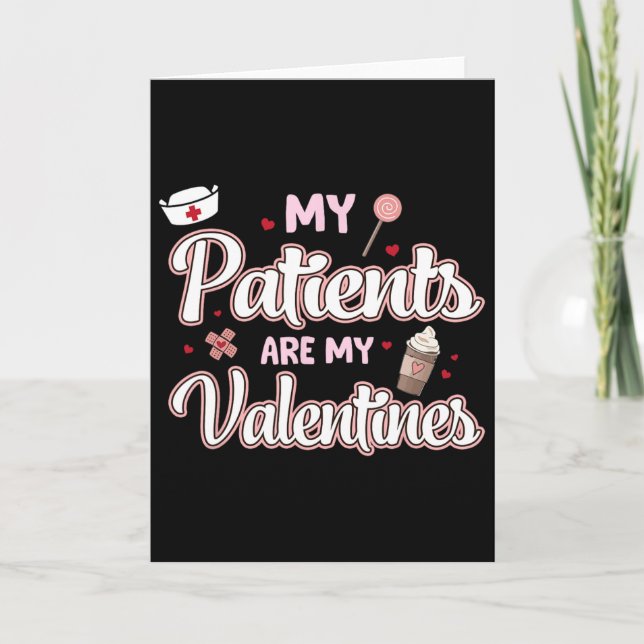 Carte Mes patients sont mon infirmière de la Saint-Valen (Devant)