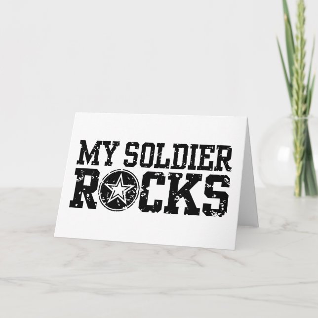 Carte Mes roches de soldat (Devant)