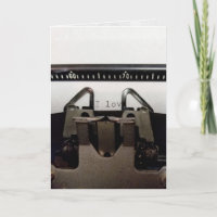 message d'amour pour le conjoint sur machine à écr