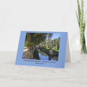 Carte Message Inspirant Jardins Vizcaya
