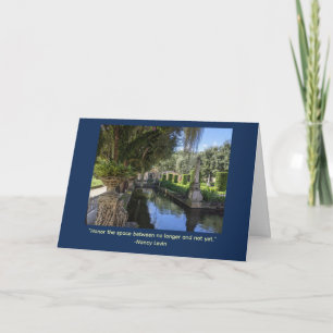 Carte Message Inspirant Jardins Vizcaya
