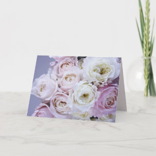 Carte Message personnalisé floral