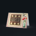 Carte Message spécial ami Floral Anniversaire<br><div class="desc">C'est une carte très unique pour un ami spécial.  Cela nous rappelle l'importance qu'ils ont dans nos vies et les partage qui ont pensé avec eux.  Fleurs d'aquarelle et cupcakes gais pour souligner ce message.</div>