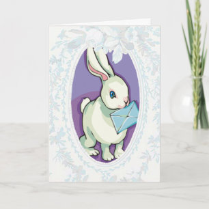 Carte Messenger Bunny de Pâques