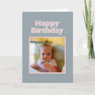 Carte Messy Baby Happy Birthday Card