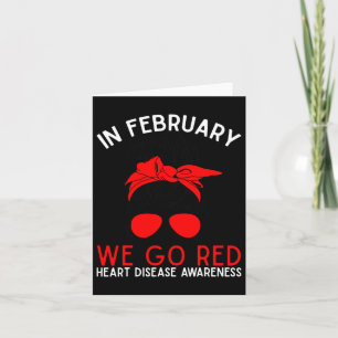 Carte Messy En Février Nous Allons Red Heart Disease Awa